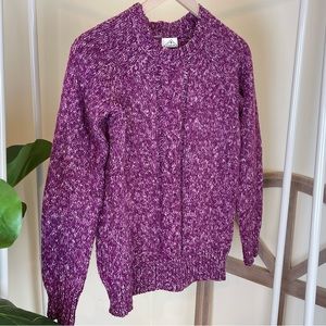 ST John’s Bay purple heathered sweater